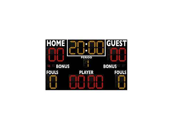 犯規(guī)顯示記分板